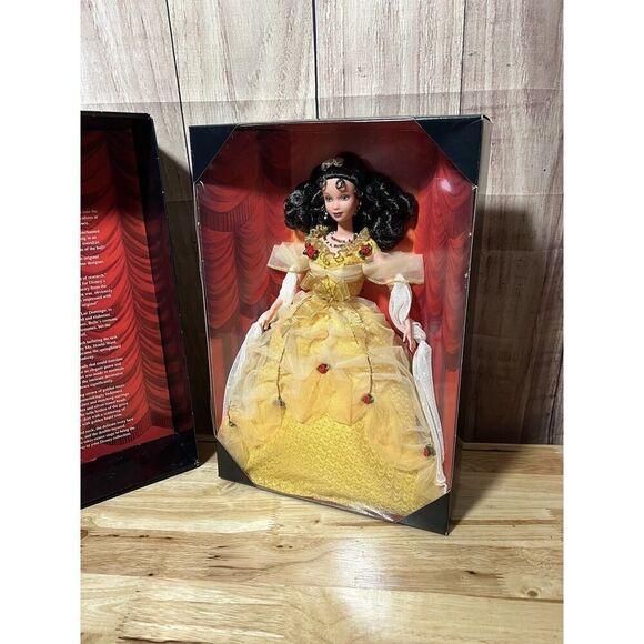 Beauty & Beast on Broadway Belle 19844 Disney Bear & Doll Convention 1998 Barbie - Picture 3 of 10